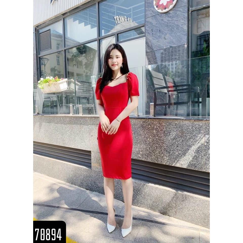 ĐẦM ÔM DỰ TIỆC ĐÍNH CƯỜM TAY DỄ THƯƠNG