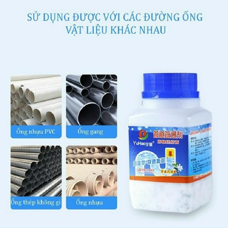 Bột Thông Tắc Đường Ống Thần Thánh Cực Mạnh, Loại Lớn - Bột Thông Tắc Bồn Cầu ,Bồn Rửa Bát, Đường Ống Thoát Nước