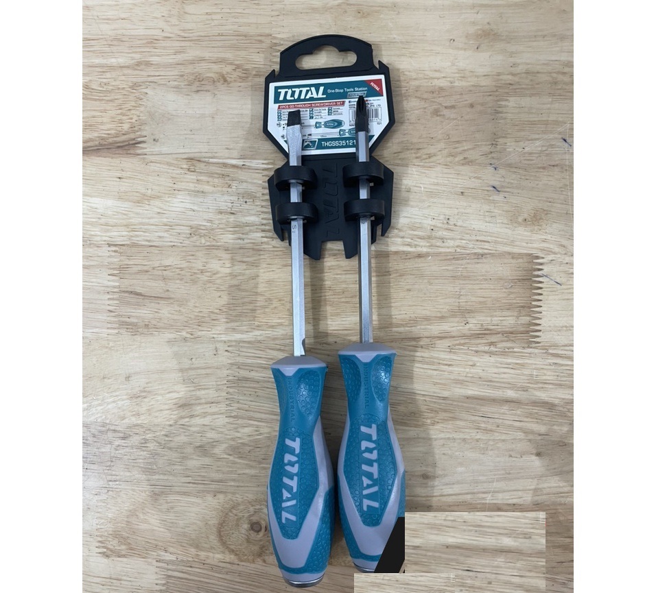 Bộ 2 tua vít  đóng xuyên total THGSS35121