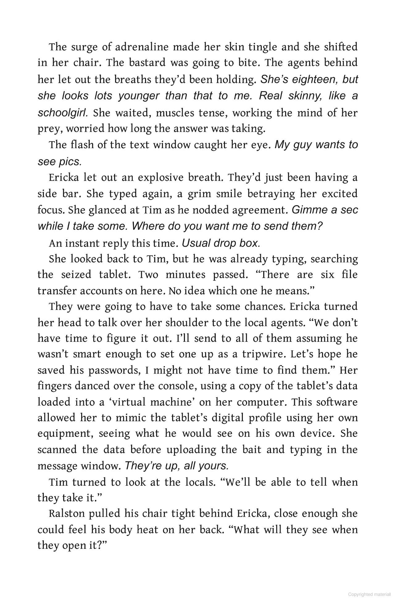 Sách ngoại văn: The Ericka Blackwood Files - Hacker