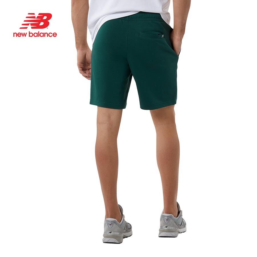 Quần ngắn thời trang nam New Balance APP LIFESTYLE SHORTS M NIGHTWATCH GREEN - MS23502NWG (form quốc tế)