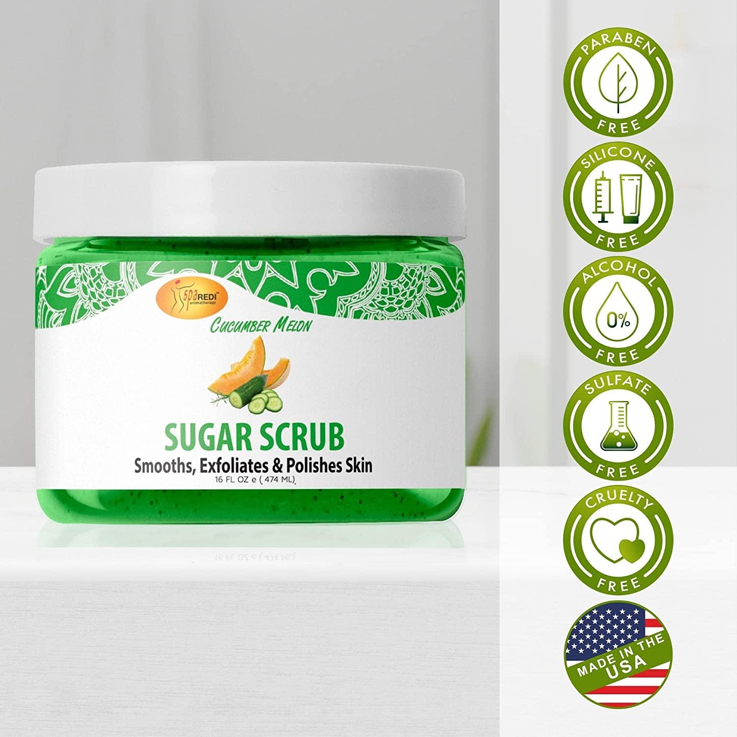 Đường tẩy tế bào chết Sugar Scrub mùi Dưa 474 ml