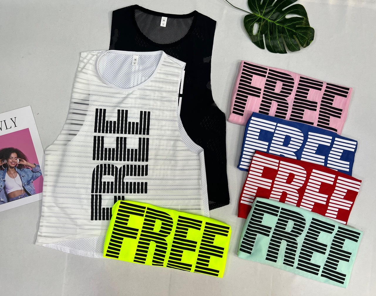 ÁO TANK TOP FREE THỂ THAO NỮ NEW2023