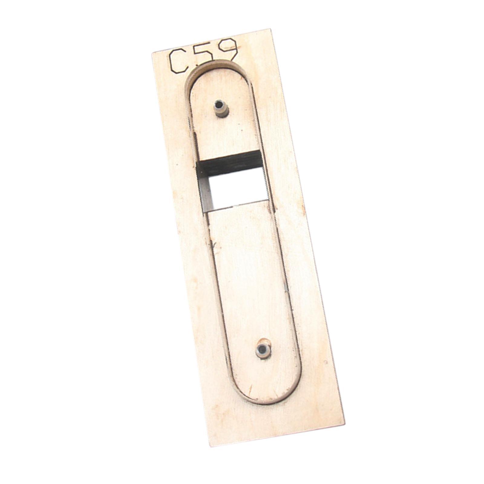 Wood Leather Cutting Die Leather Cutter Steel DIY Earphone Data Cable Organizer Leather Crafts Template Cutting Dies Supplies DIY Gift