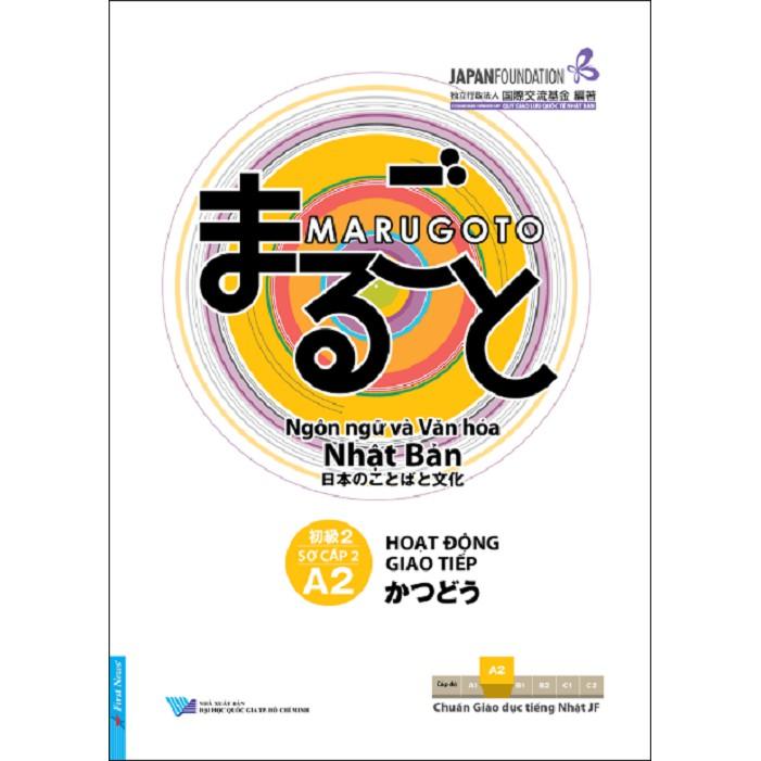 Sách - Marugoto Ngôn Ngữ Và Văn Hóa Nhật Bản - Hoạt Động Giao Tiếp - Sơ Cấp 2/ A2 - First News