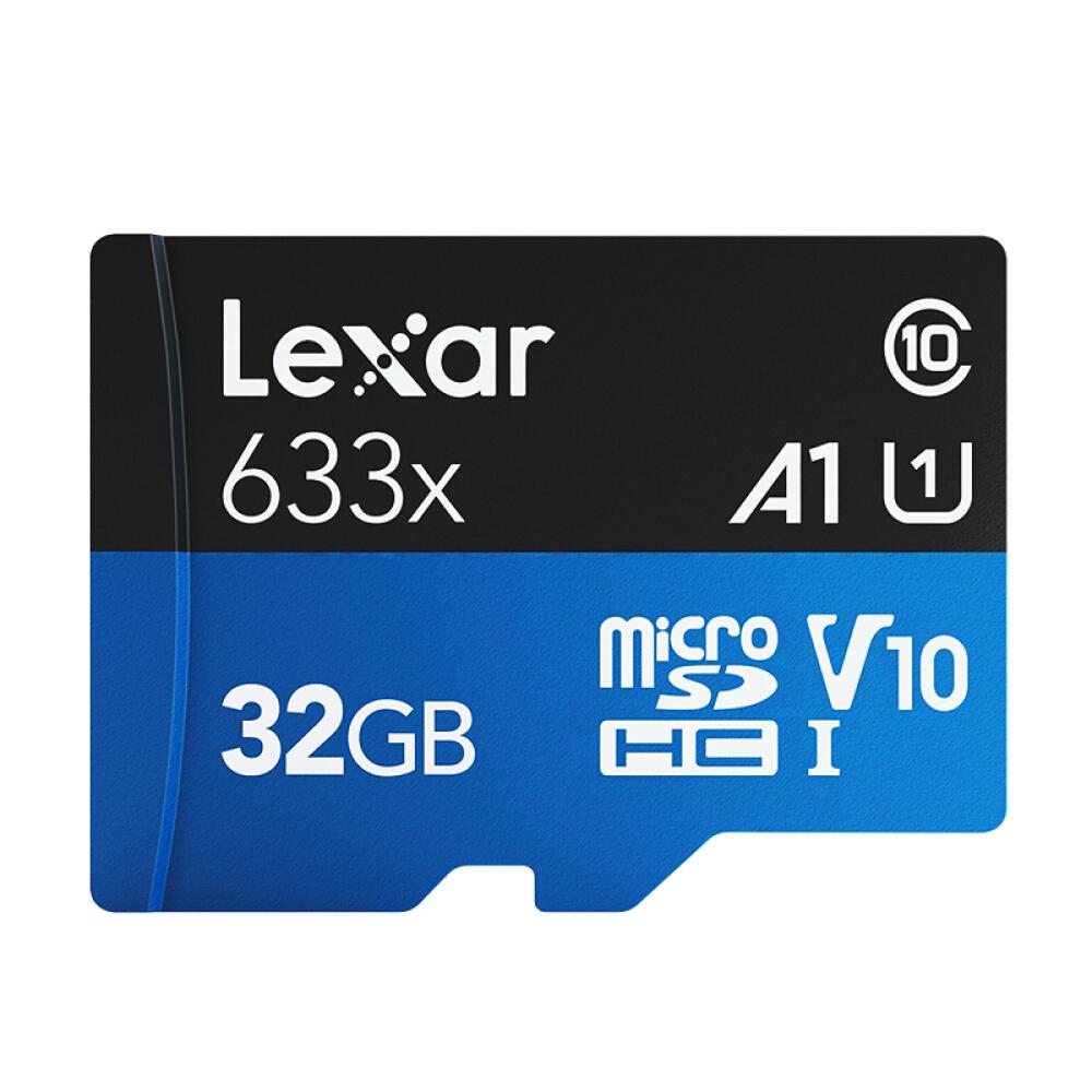  Thẻ Micro SD Class10 U3 A1 V30 TF Hiệu suất cao hành trình của điện thoại Lexar 633x 64GB