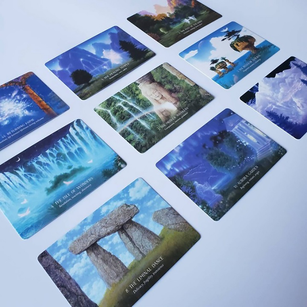 Bài Oracle Of The Hidden Word 44 Lá Bài File Tiếng Anh Và Đá Thanh Tẩy