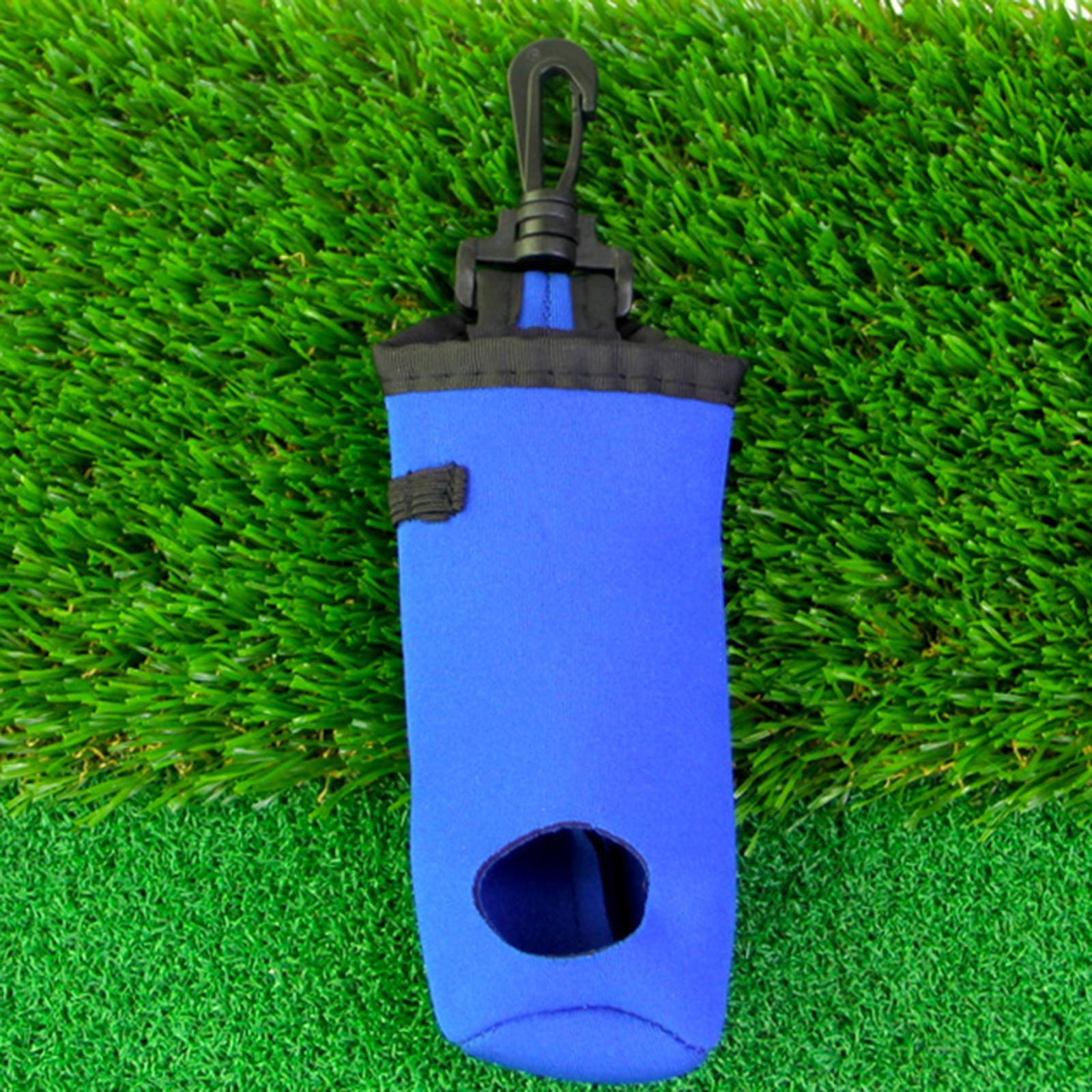 2x Golf Ball carry pouch 3 Golf Ball 3 Tees Golf Accessories Pouch Waist bag