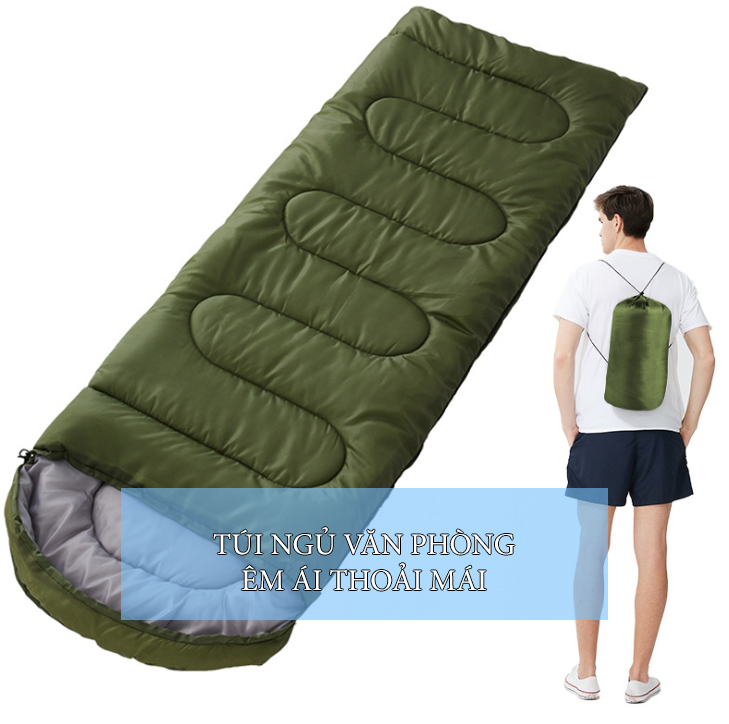 TÚI NGỦ VĂN PHÒNG DESERT FOX LOẠI DÀY, CẮM TRẠI VÀ DU LỊCH ĐẶC BIỆT DÂN PHƯỢT ĐÂY LÀ NGƯỜI BẠN KHÔNG THỂ THIẾU