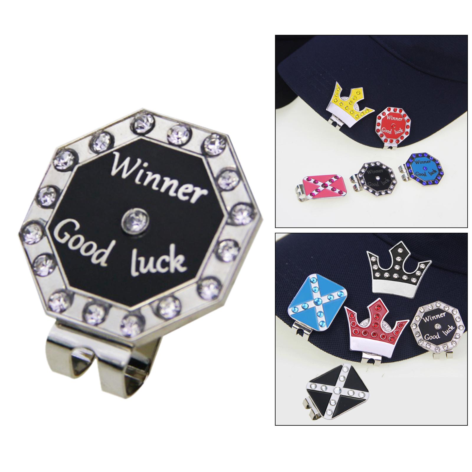 Magnetic Golf  Clip Golf Ball Aiming Marker Professional Golf Training Aids Accessories Putting Alignment Training Aids Stylish Golf Ball Markers