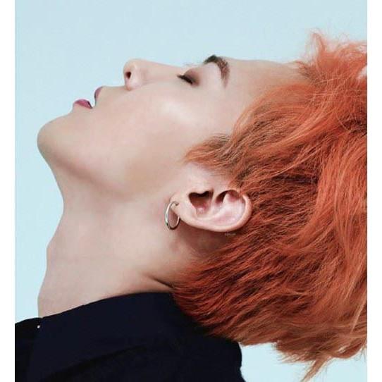 Khuyên Tai Inox Tròn Unisex 12mm 1 Đôi Không Gỉ