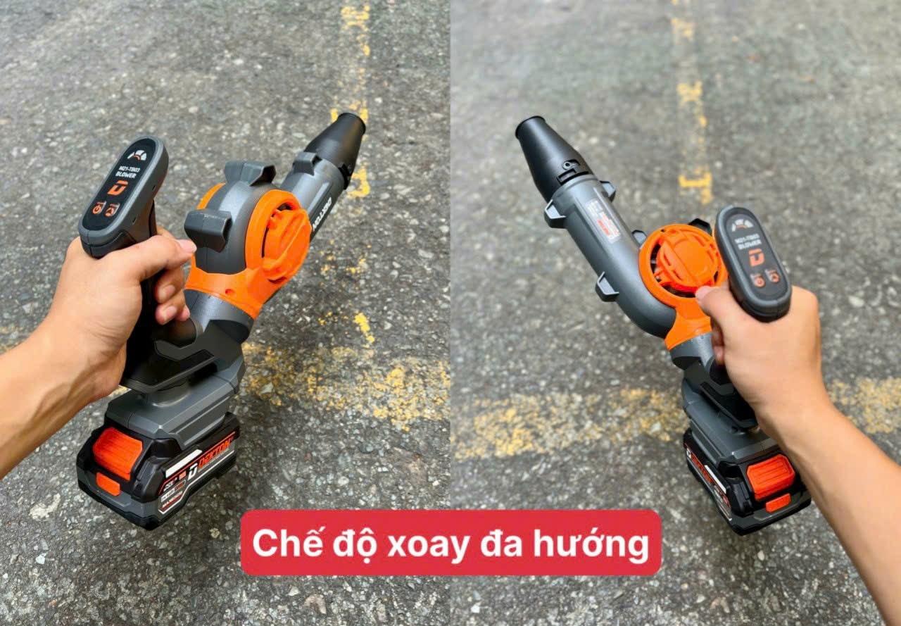 COMBO Máy thổi dùng pin Dekton M21-TB03 KÈM 1 PIN M21-B3A5C + 1 SẠC M21-S20 DEKTON - KM_T8 -HÀNG CHÍNH HÃNG