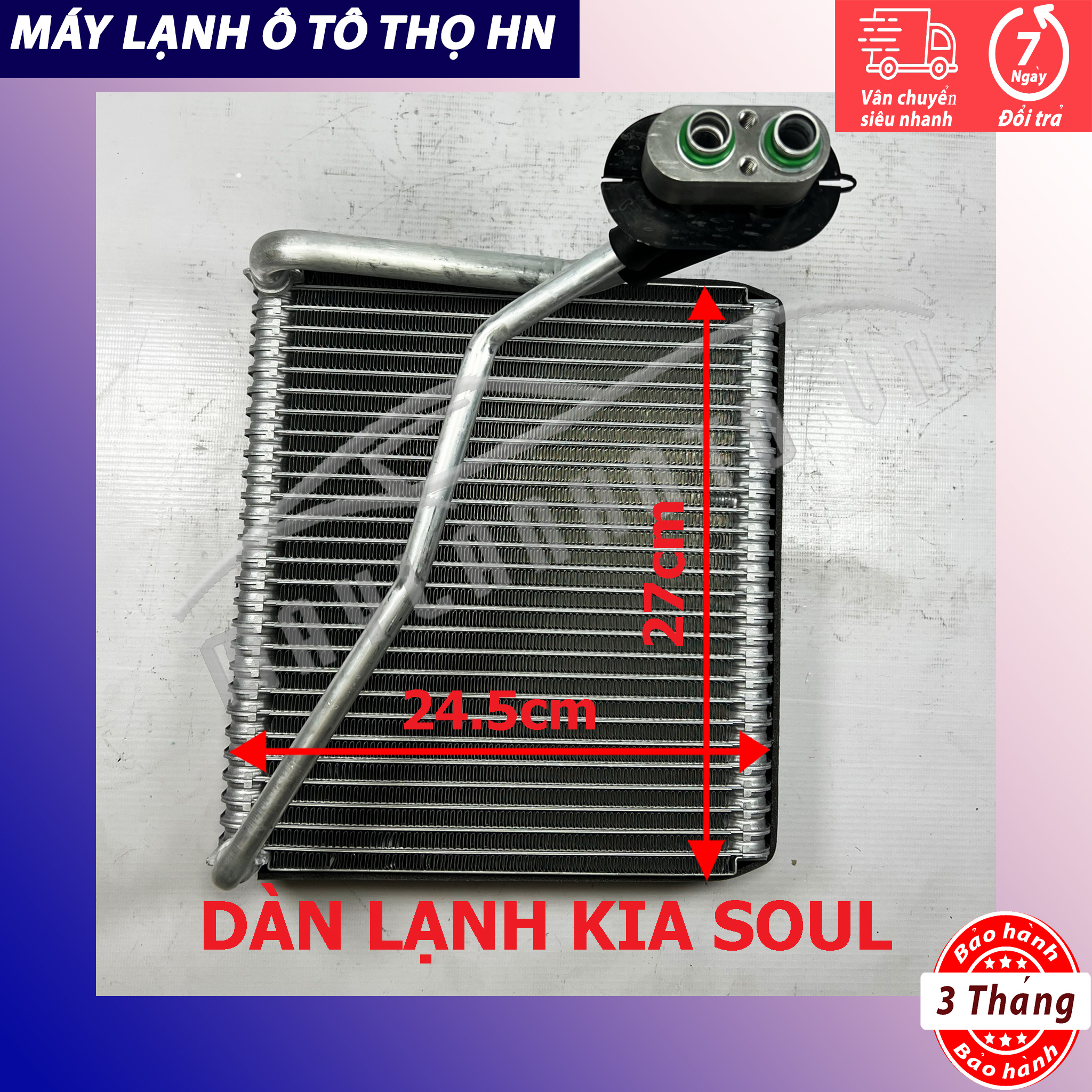 Dàn lạnh Kia Soul 2008 2009 2010 2011 Hàng xịn Hàn Quốc 08 09 10 11