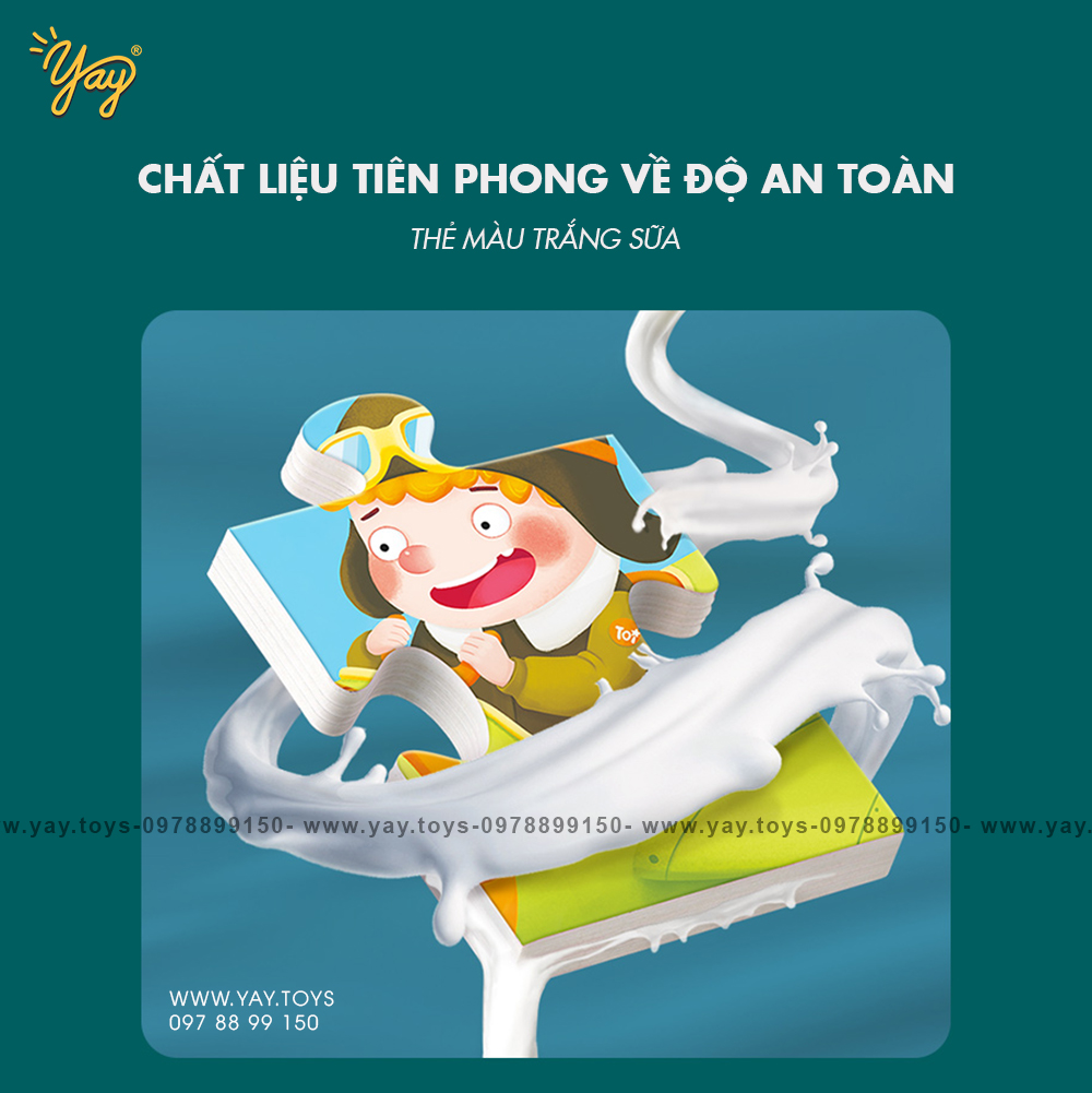 Bộ Xếp Hình TOI Thăng Cấp Từ Dễ Đến Khó Cho Bé 1-7 TUỔI - TOI LEVELED PUZZLE