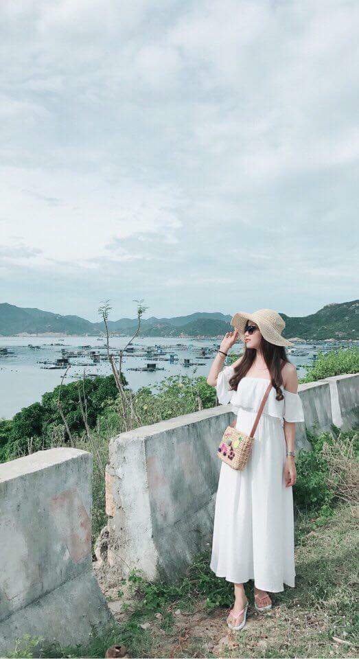 Đầm Maxi Trễ Vai Y Hình