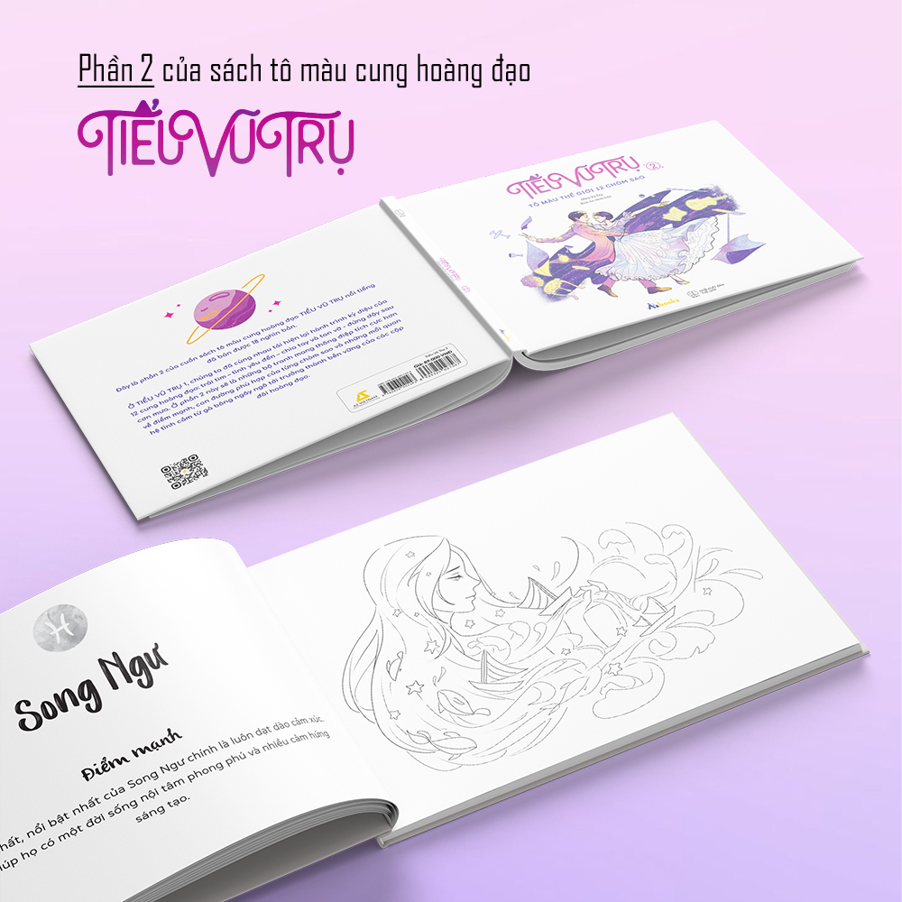 Tiểu Vũ Trụ 2 - Tô Màu Thế Giới 12 Chòm Sao