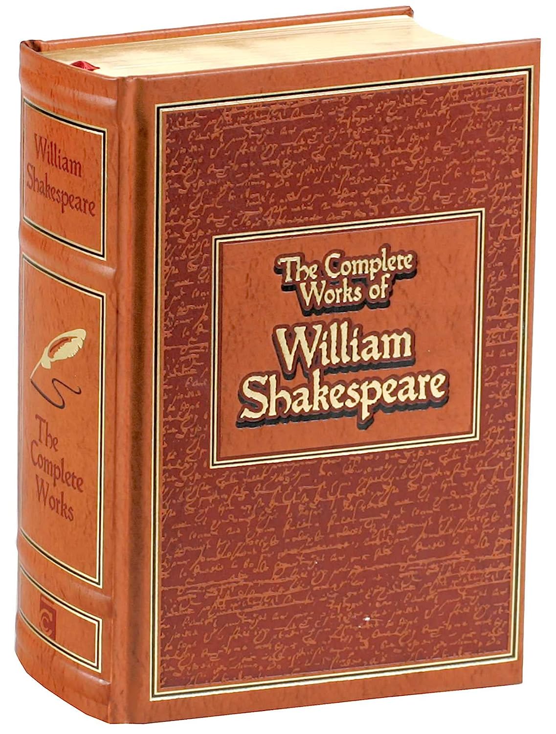 Artbook - Sách Tiếng Anh - The Complete Works of William Shakespeare (Leather-bound Classics)