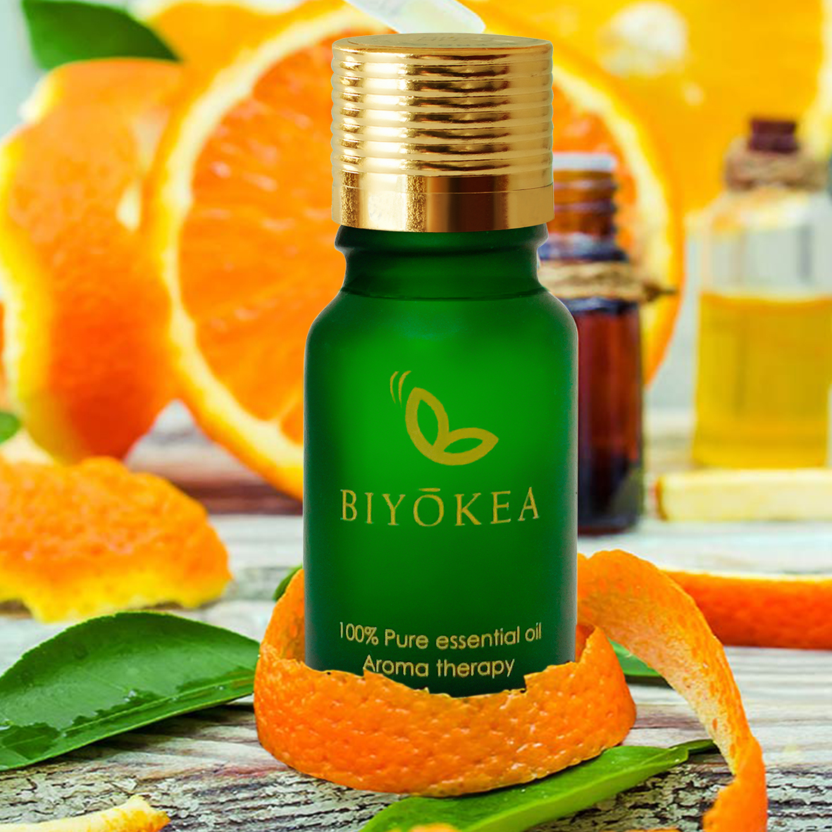Tinh dầu Cam Biyokea xông hương thư giãn