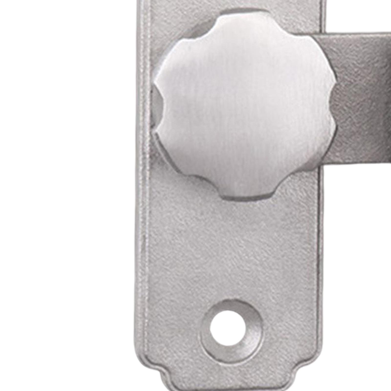 Barn Sliding Door Latch Lock Door with Mounting Screws for Garage