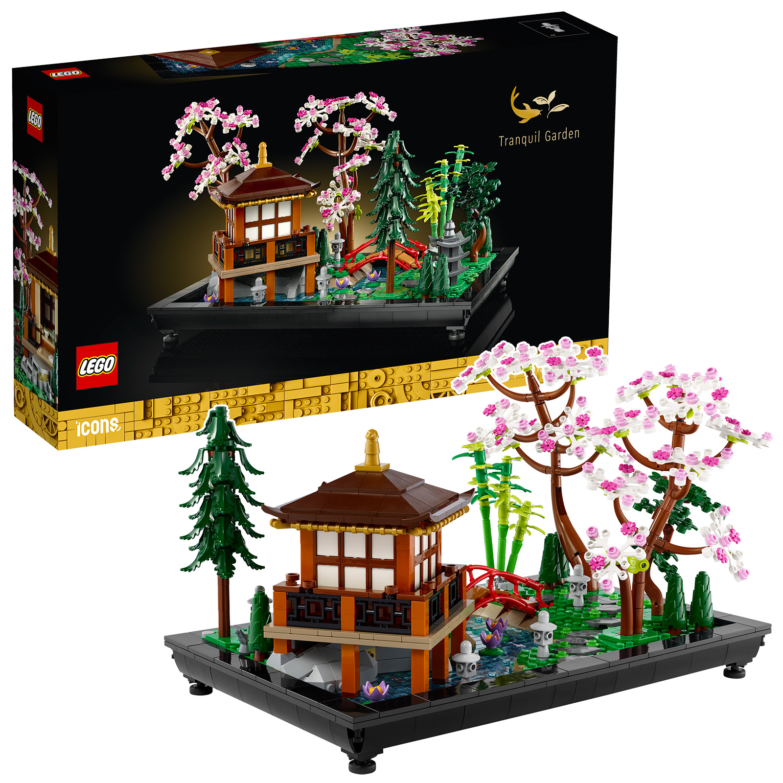 Đồ Chơi Lắp Ráp Khu Vườn Tĩnh Lặng LEGO ADULTS 10315 (1363 chi tiết)