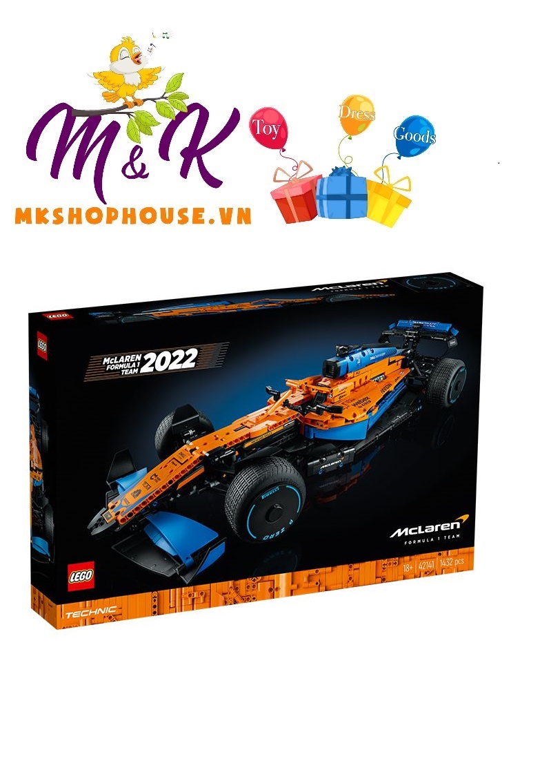 Đồ Chơi LEGO TECHNIC Siêu Xe Đua F1 McLaren 42141 (1432 chi tiết)