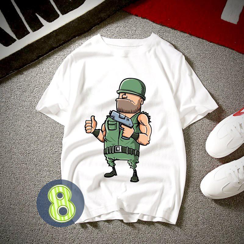 Áo thun unisex họa tiết hoạt hình thời trang ATN415