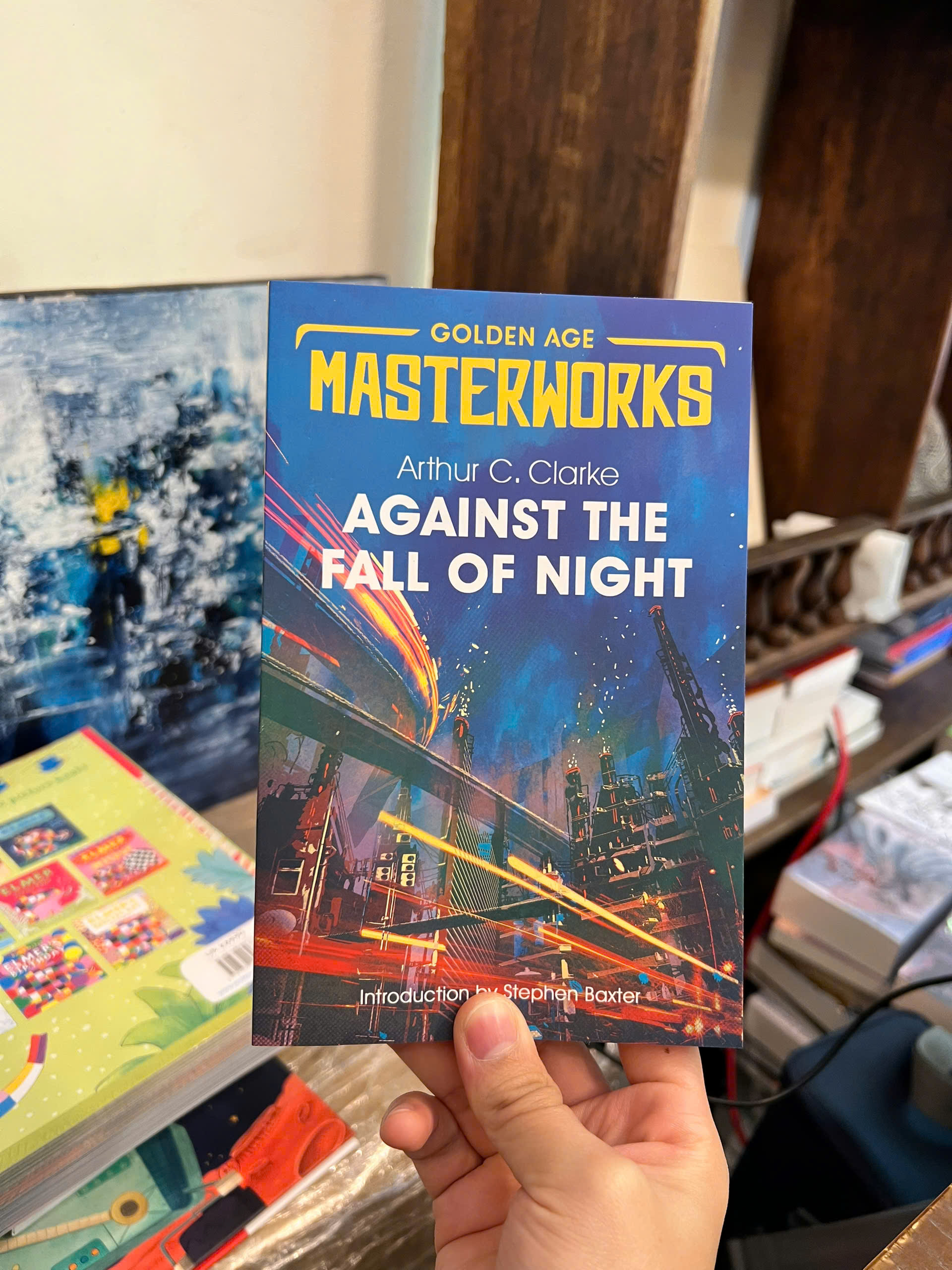 Sách - Against the Fall of Night by Arthur C. Clarke | Science Fiction / Fantasy / Ngoại văn
