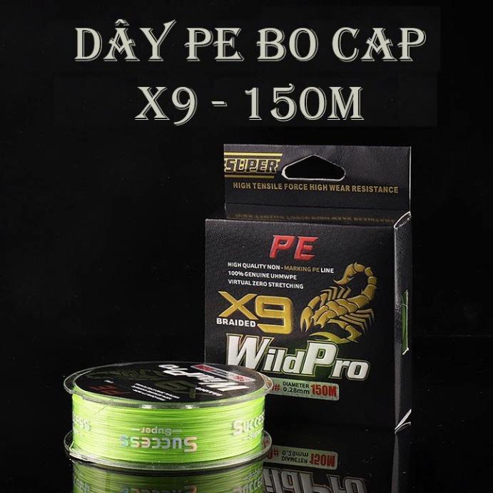 Dù Câu Cá PE x9 Wild pro