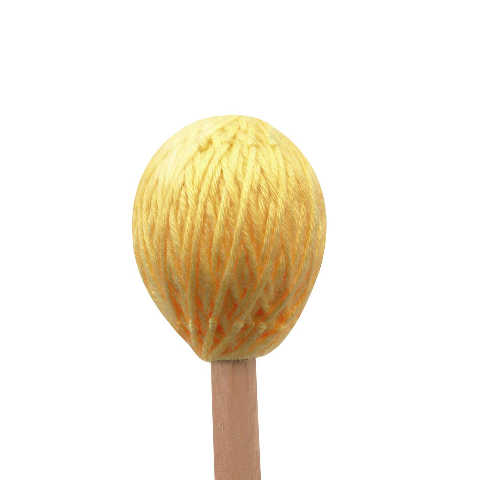 Marimba Mallets Wood Handle Soft Head Professionals Sticks yellow