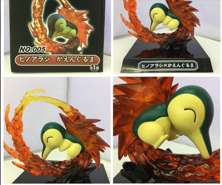 Mô hình Pokesmon chuột lửa màu lửa tươi đẹp