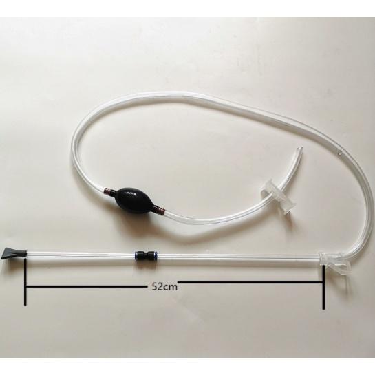 Thay nước hút phân bể cá- bóp tay thay nước cỡ nhỏ ống phi 8
