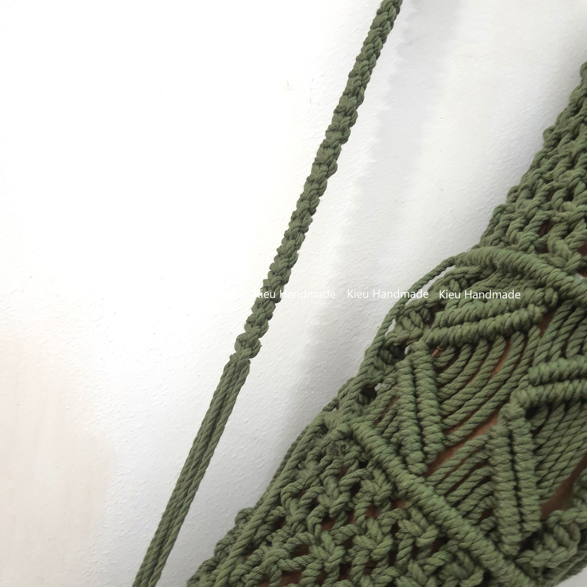 Túi đựng thảm tập yoga macrame độc đáo
