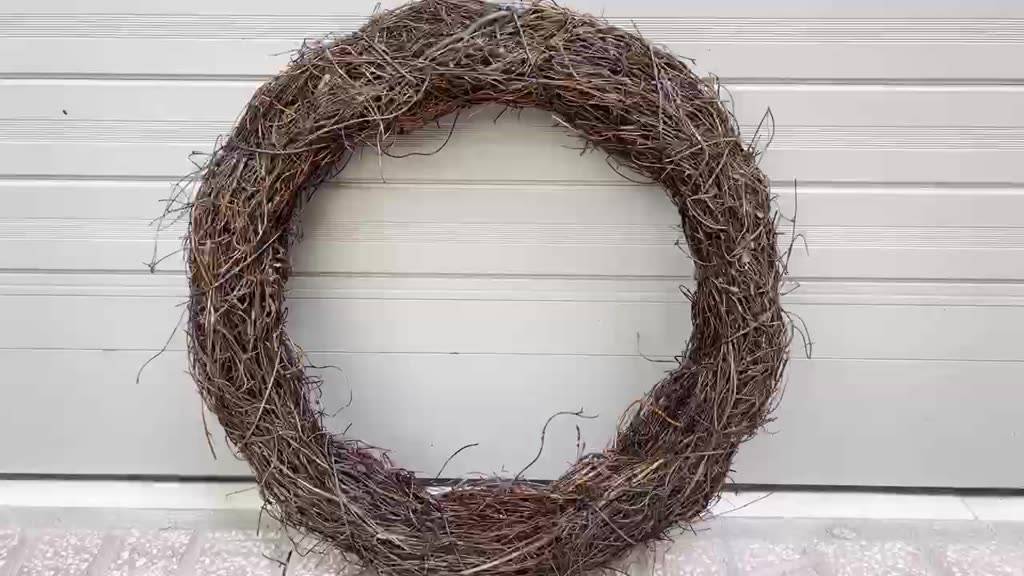 Vòng nguyệt quế - đường kính 25cm đến 30cm - Cây giả, hoa lụa Decor trang trí nhà cửa