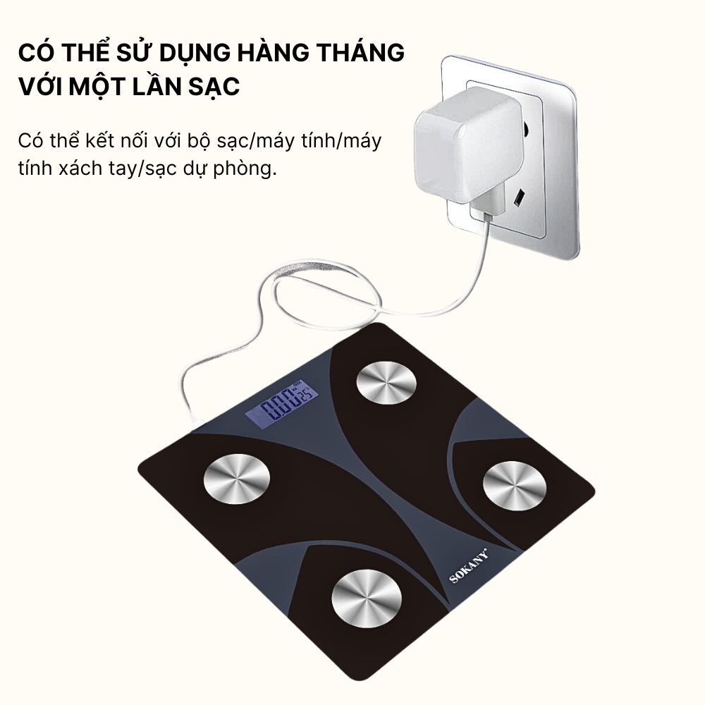 Cân sức khỏe Bluetooth SK-19029 - HÀNG CHÍNH HÃNG - DELIYA