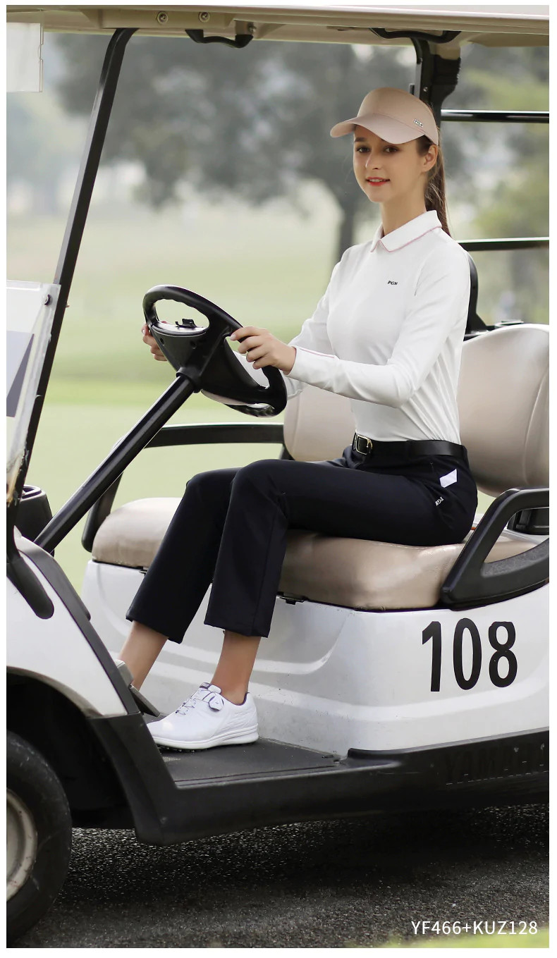 Áo dài tay Golf nữ chính hãng PGM - YF466
