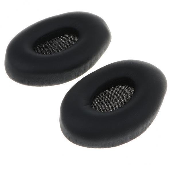 2X Replacement Memory Foam Earpads for  Headphones Black