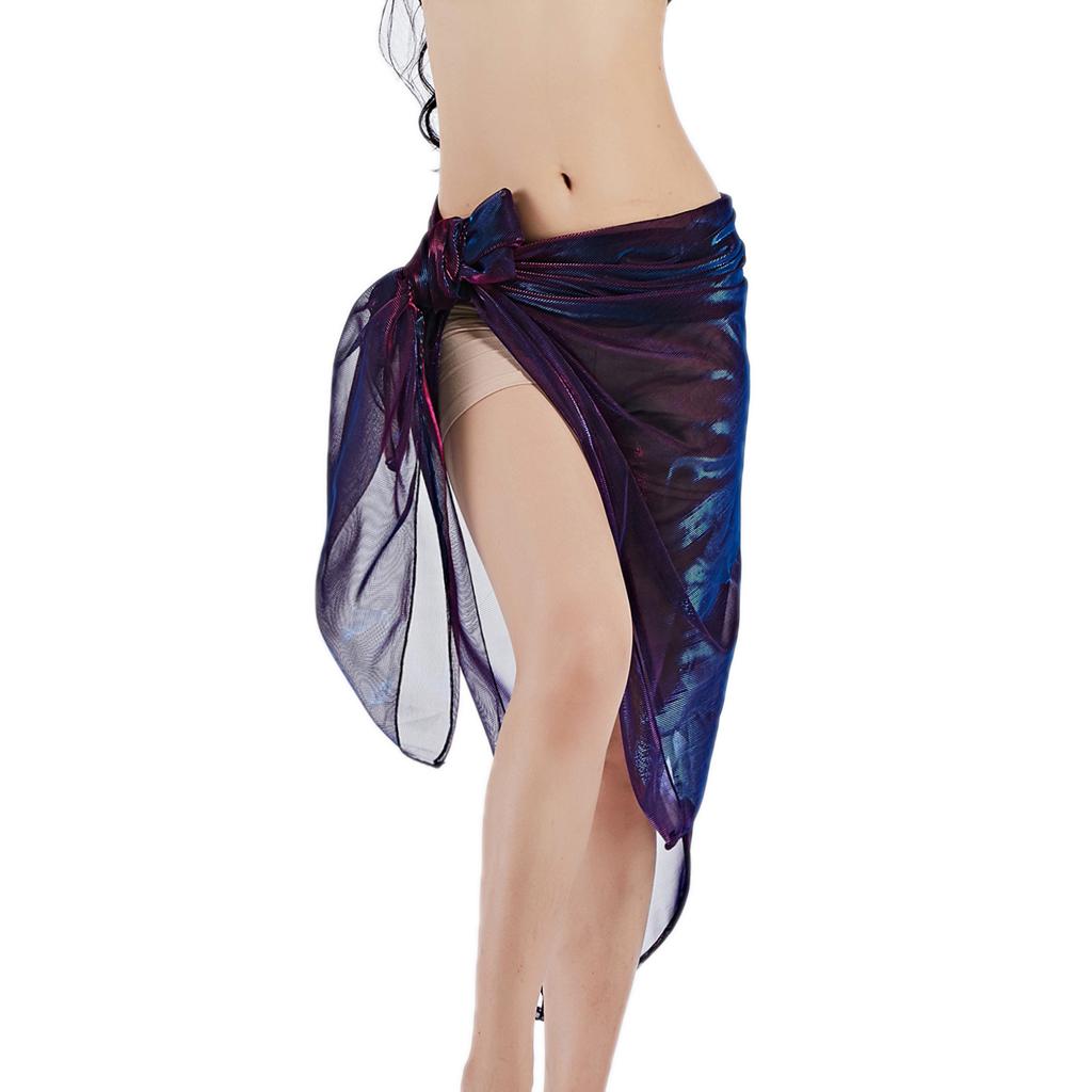 Womens Triangular Belly Dancing Hip Scarf Wrap Skirt