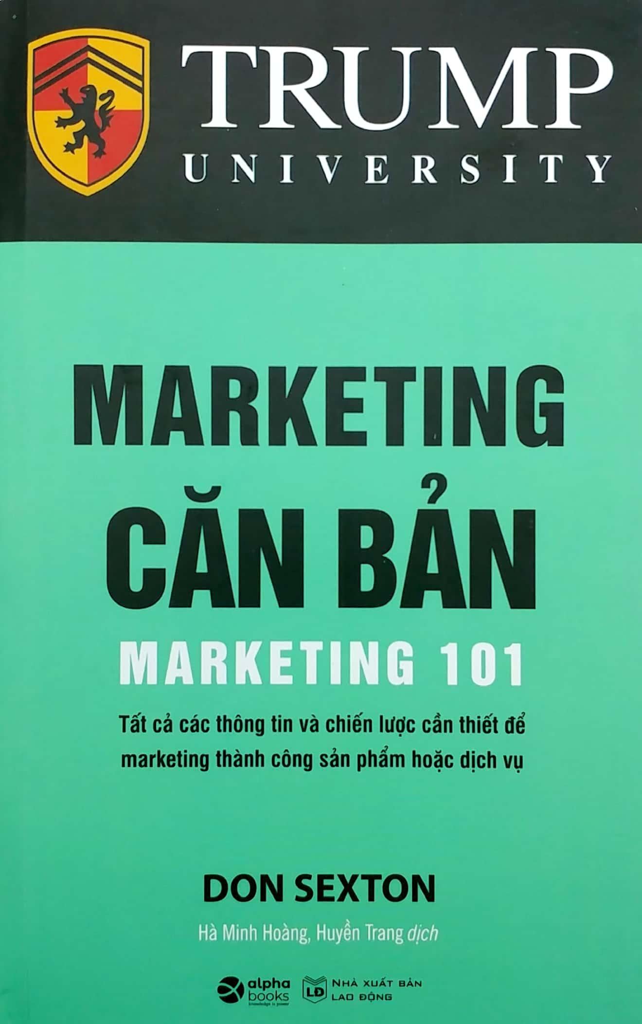 Marketing Căn Bản - Marketing 101