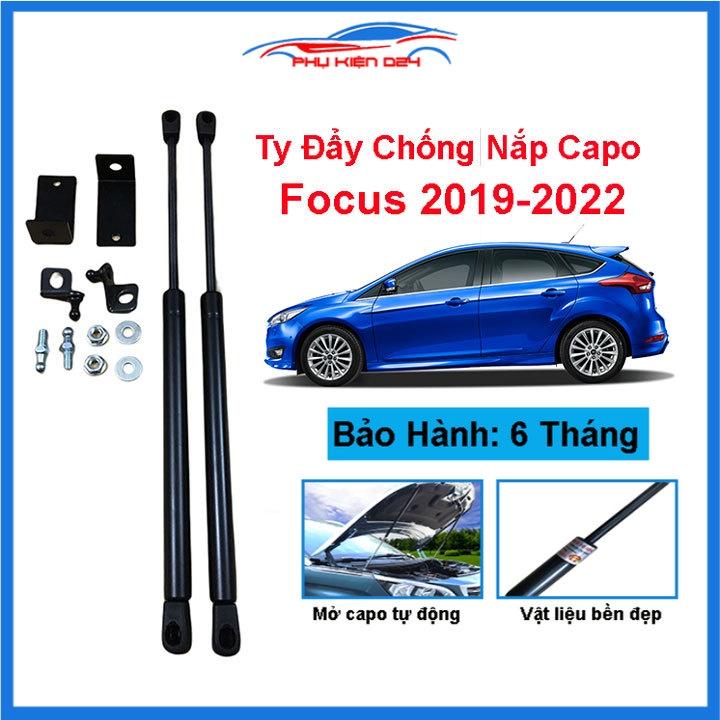 Ty thủy lực chống nắp capo cho xe Focus 2019-2020-2021-2022 hỗ trợ mở tự động kèm phụ kiện lắp