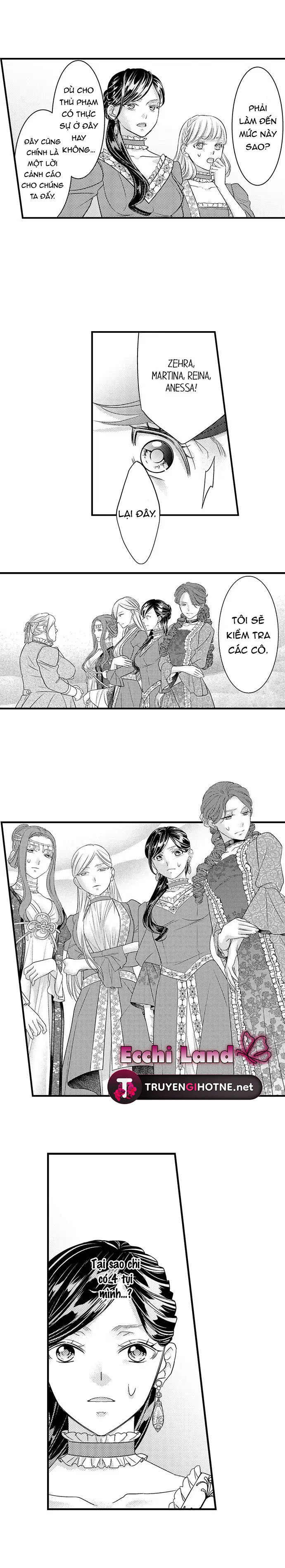 chuyển sinh vào thế giới khác ~ nếu muốn trở thành nữ hoàng hãy tìm cách để được hoàng đế sủng ái vào ban đêm chapter 61.1 5