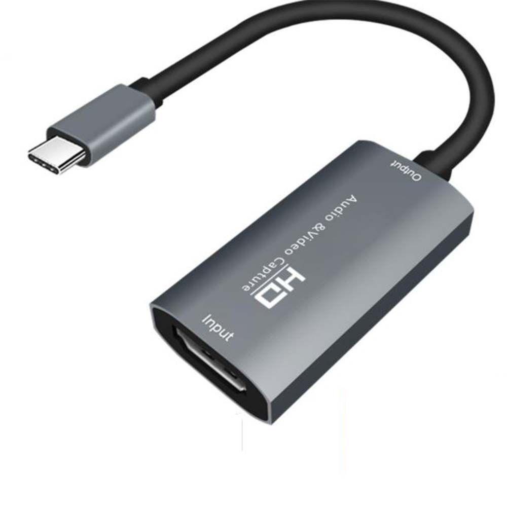 Thẻ ghi hình video HDMI JARRED USB-C sang Type C 1080P phích cắm và sử dụng 4K HDMI