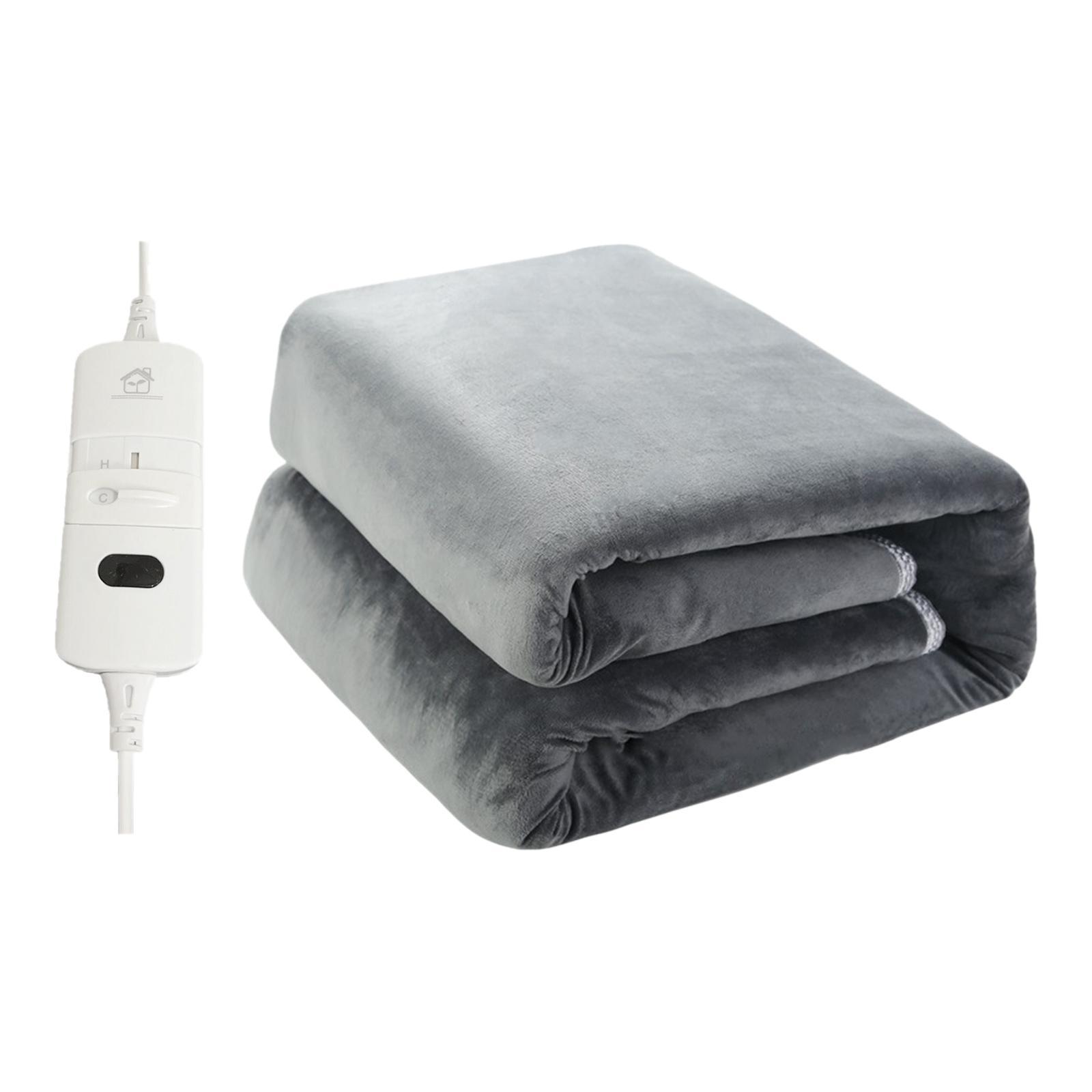 Heated Blanket  Adjustable Temperature Setting for Bedroom Home Traveling Office Household