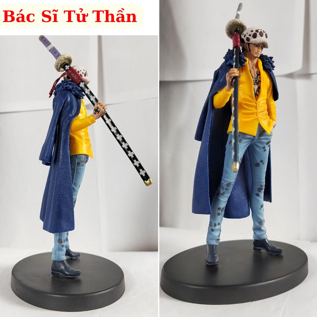 Mô Hình Law Bác Sĩ Tử Thần Wano Quốc 17CM Mô hình One Piece Cao Cấp, Figure Mô Hình Anmie One Piece Luffy Vua Hải Tặc