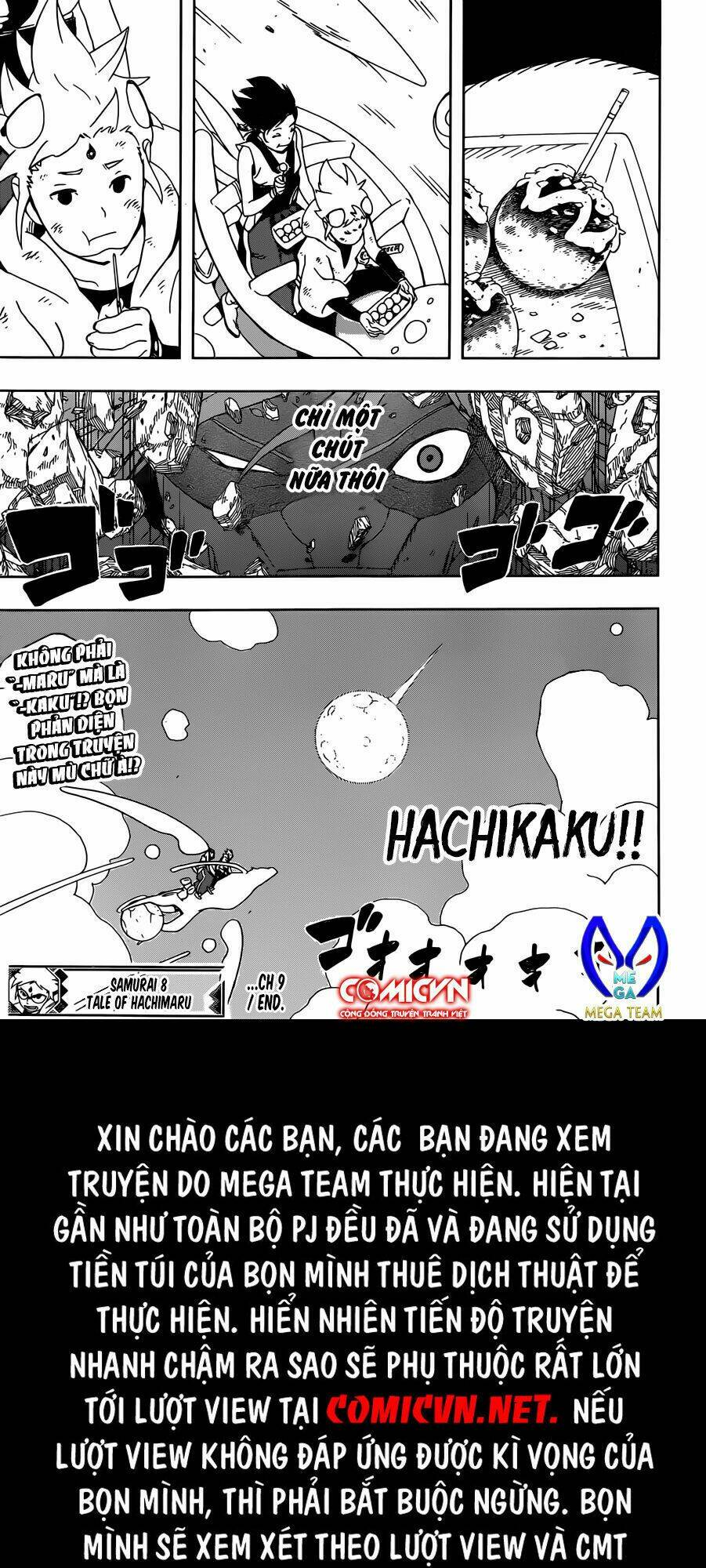 samurai 8: hành trình của hachimaru chapter 9 20