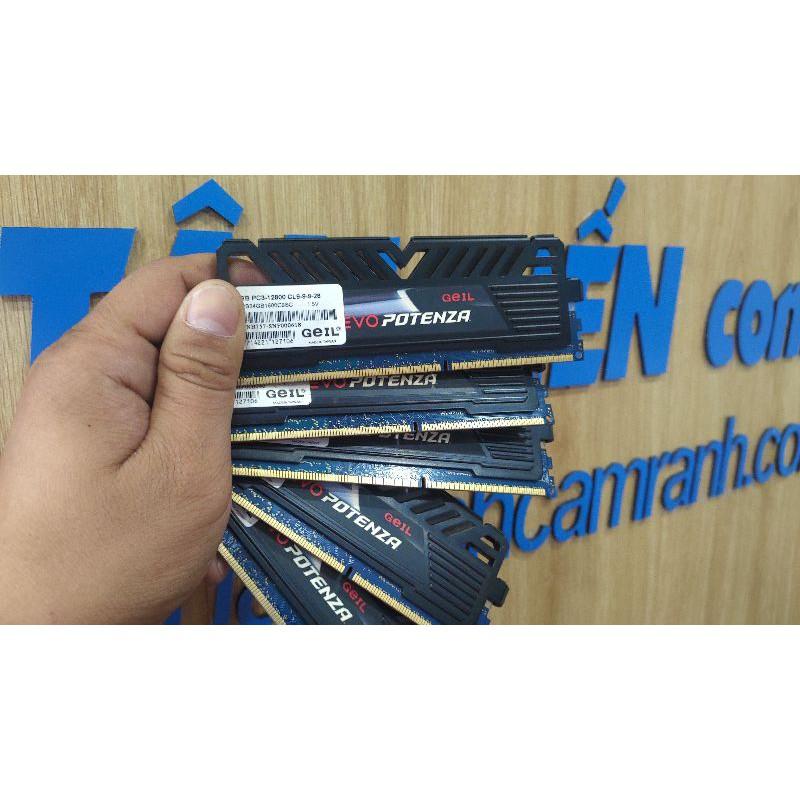 RAM 4G DDR3 bus 1600 tản nhiệt rất đẹp