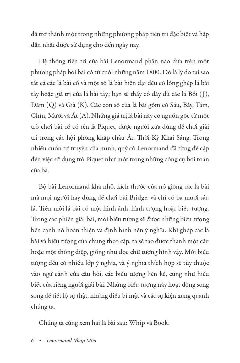 Sách - Lenormand Nhập Môn