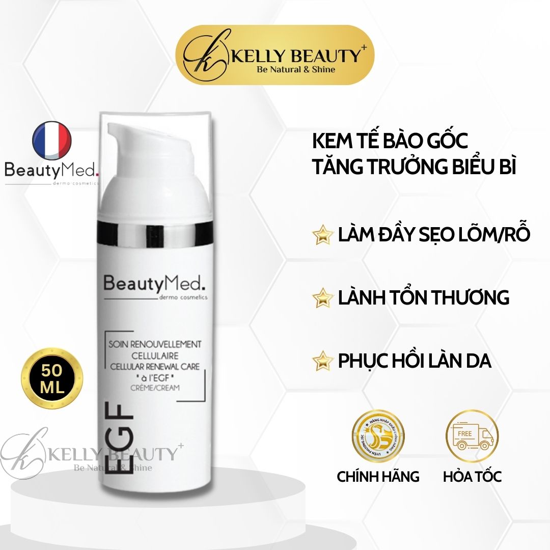 Kem Tế Bào Gốc Tăng Trưởng Biểu Bì BeautyMed EGF Cream | Kelly Beauty