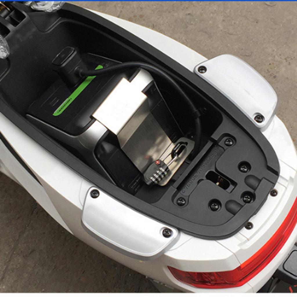 Stainless Steel Hardware Scooter Battery Anti Theft Security Locking Plate