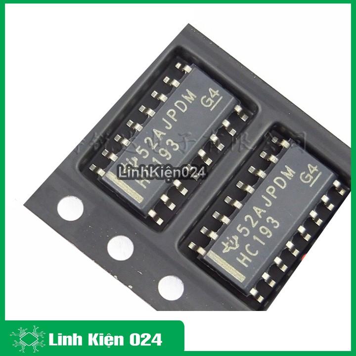 Linh Kiện 74HC193 Binary Up/Down Counter with Clear