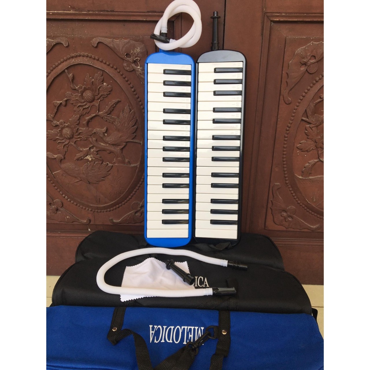 Kèn melodion- Melodica-đàn pianica 32 và 37 phím kèm phụ kiện ,túi đựng, khăn lau hàng cao cấp